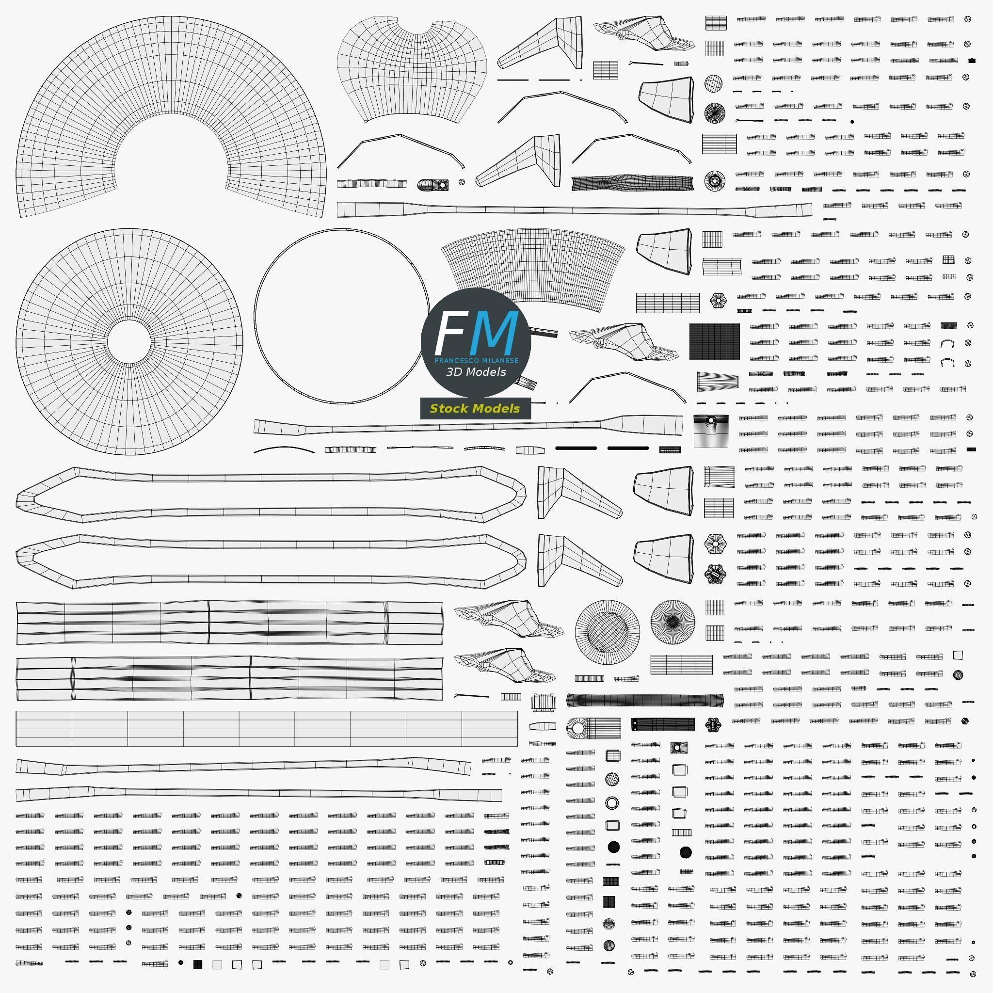 Desk lamp 5 3D model_11