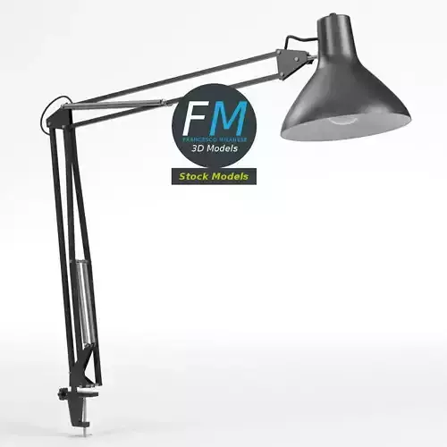 Desk lamp 5 3D model