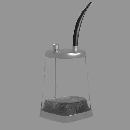 Waterpipe pipe with handle