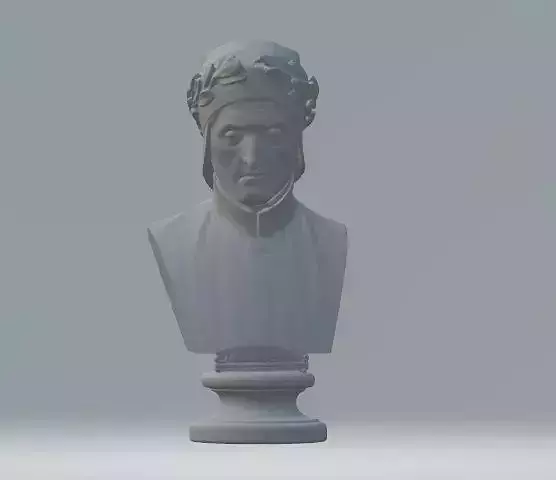 Dante Alighieri 3d model print