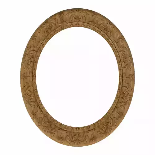 Carved picture frame STL