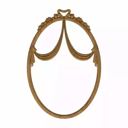 Carved picture frame STL