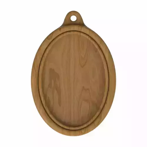 Carved picture frame STL