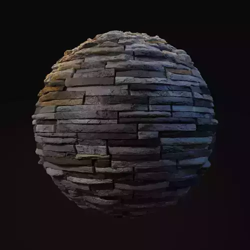 Earth Gray Stackstone 8k Texture