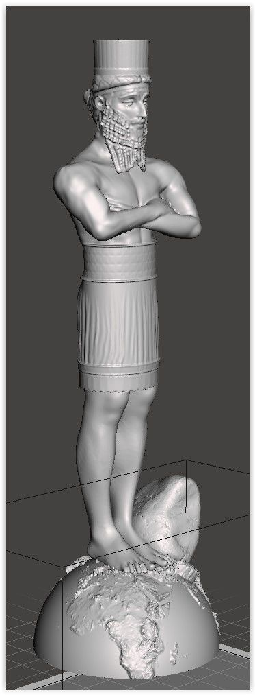 Dream of Nebucadnezar Daniel 2 3D print model_1