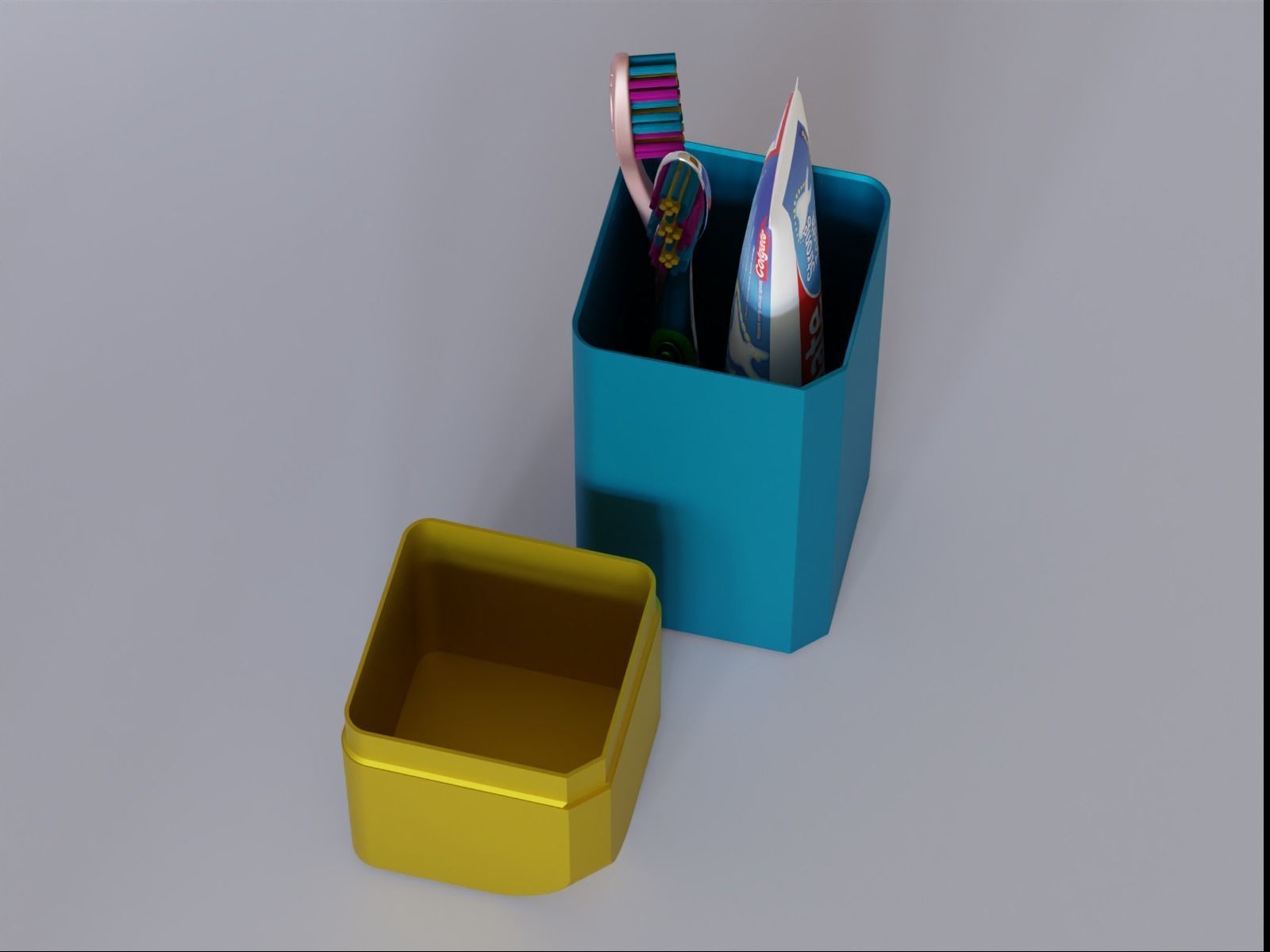 Travel Tooth brush Case 10  3D print model_5