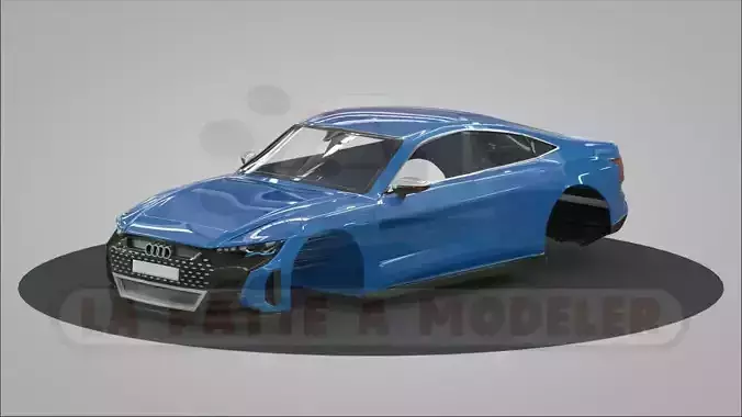 Audi GT Concept LPAM 3D model