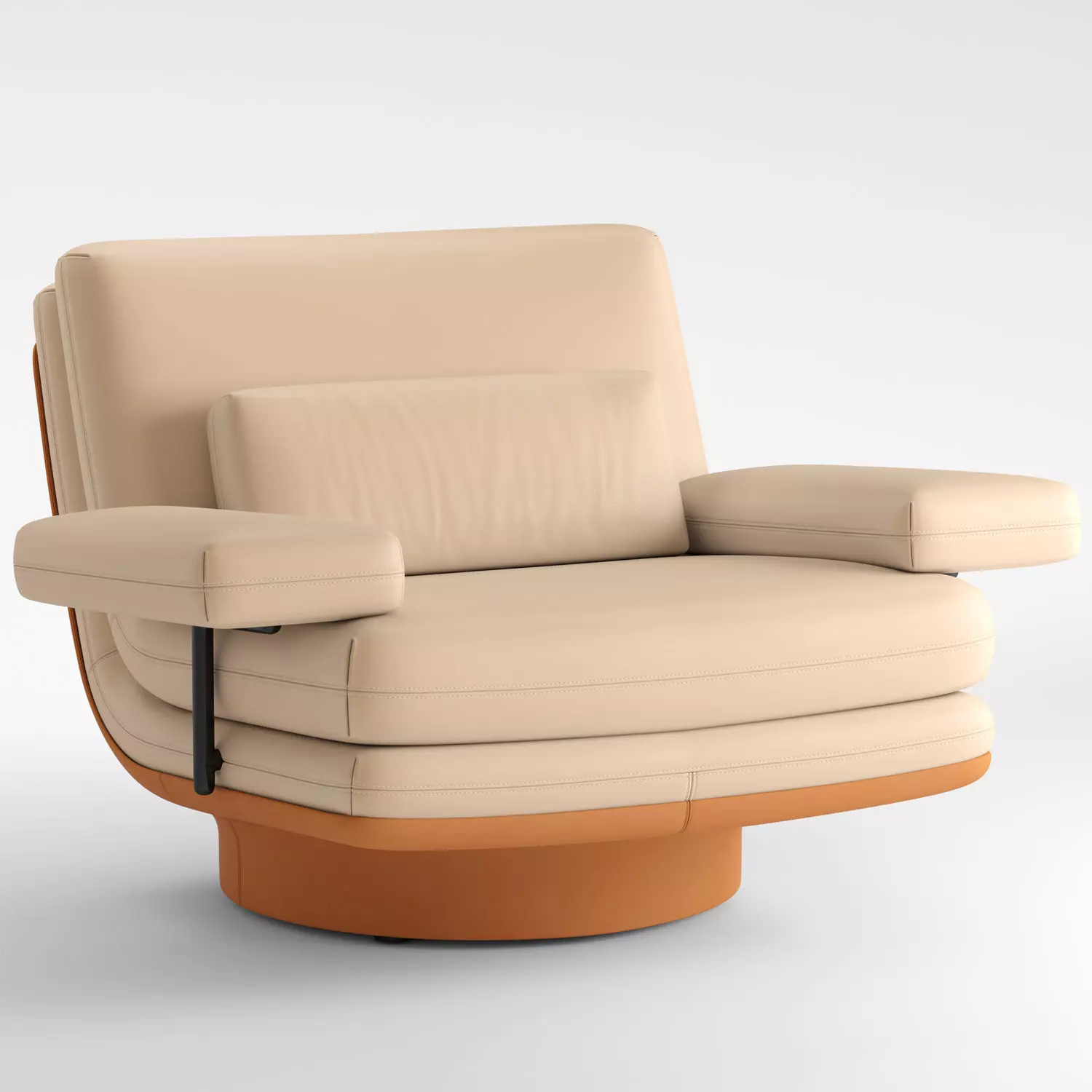 BIBENDUM ARMCHAIR 3D model_0