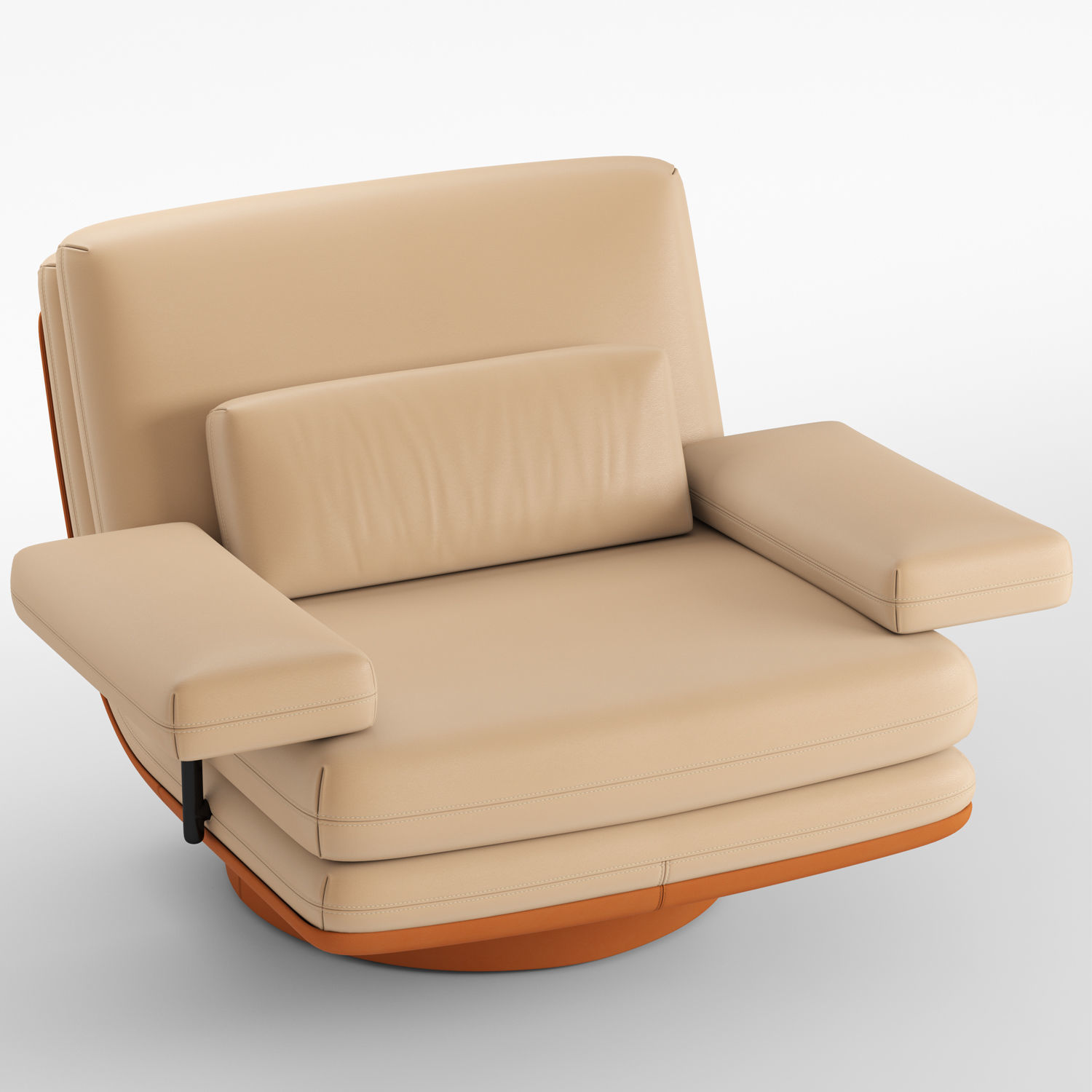 BIBENDUM ARMCHAIR 3D model_2