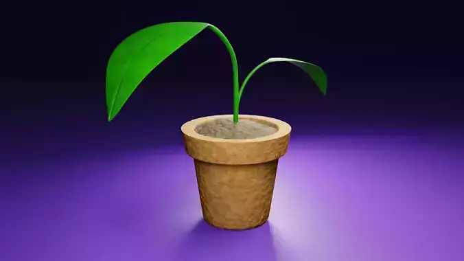 Plot plant 3D model