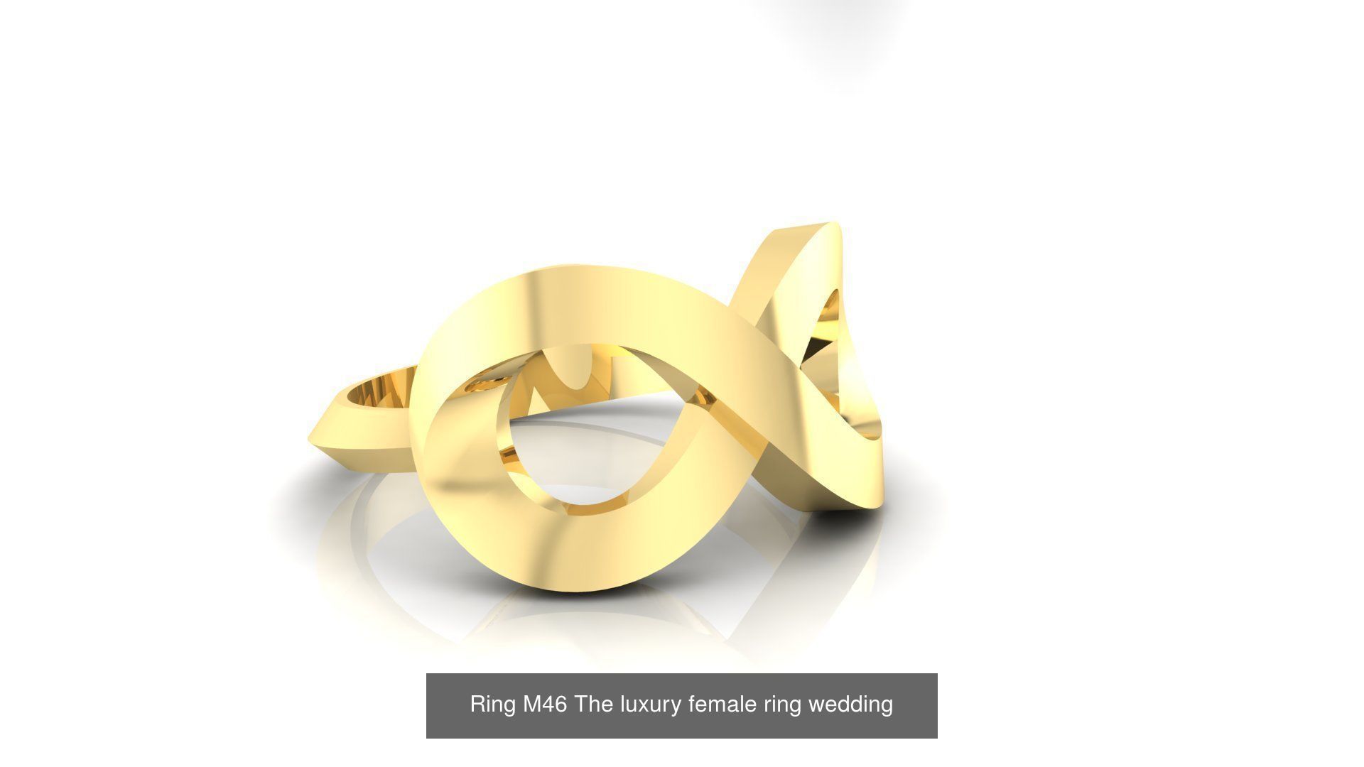  C4 The luxury female ring with gems wedding 3D Model Collection_15
