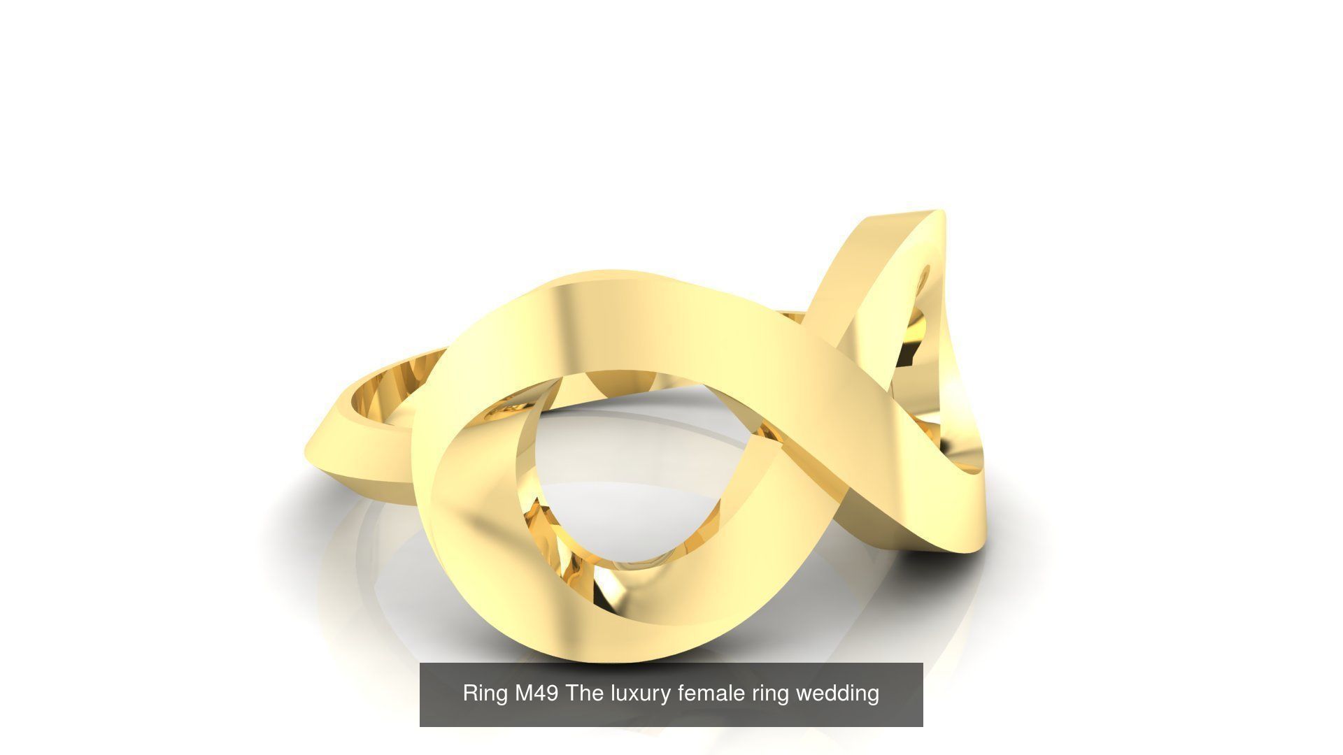  C4 The luxury female ring with gems wedding 3D Model Collection_18
