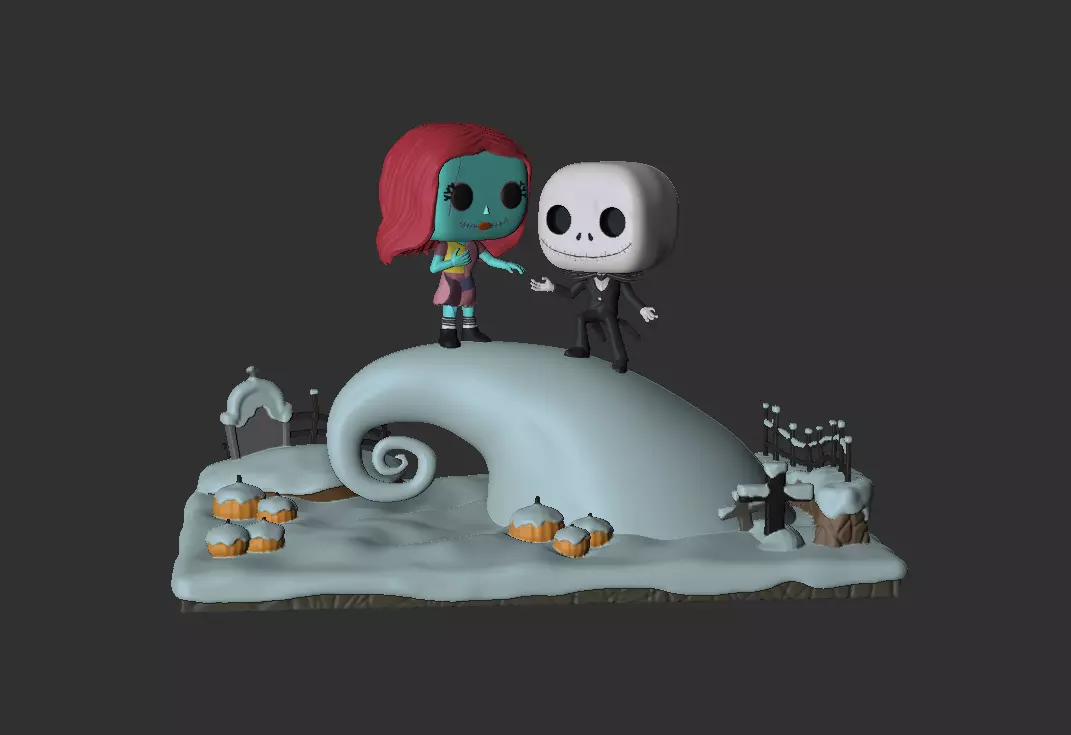 Diorema - Extrano mundo de Jack 3D print model