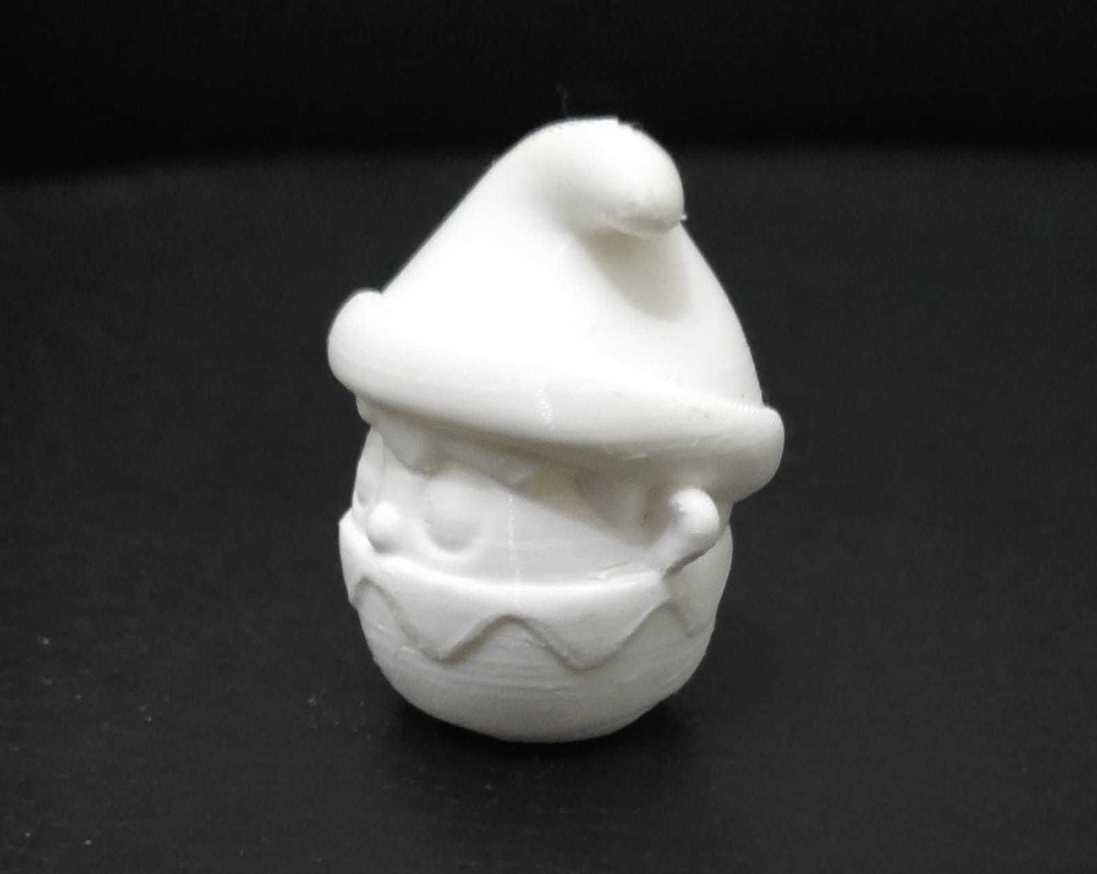 Round Xmas Elf 3D print model_9