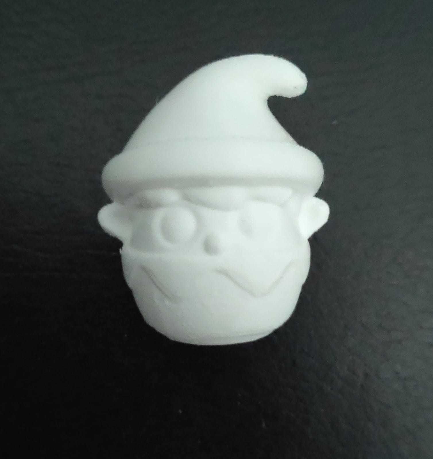Round Xmas Elf 3D print model_3