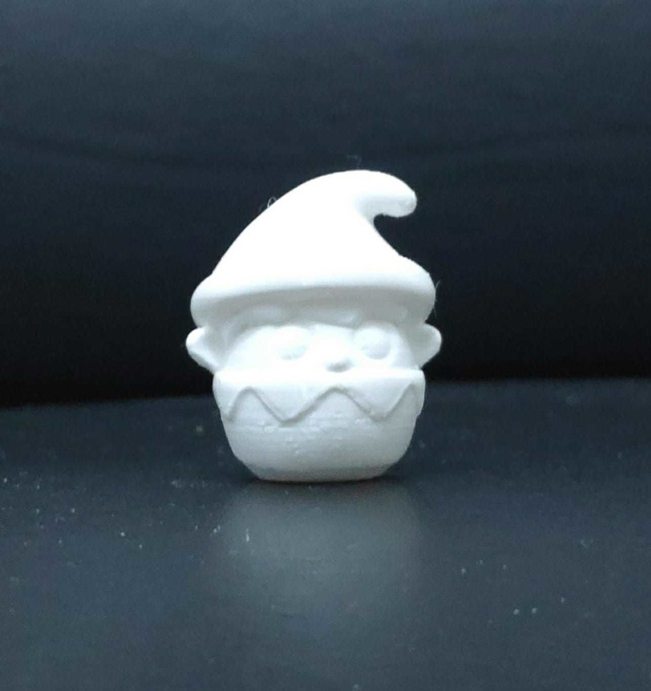 Round Xmas Elf 3D print model_10