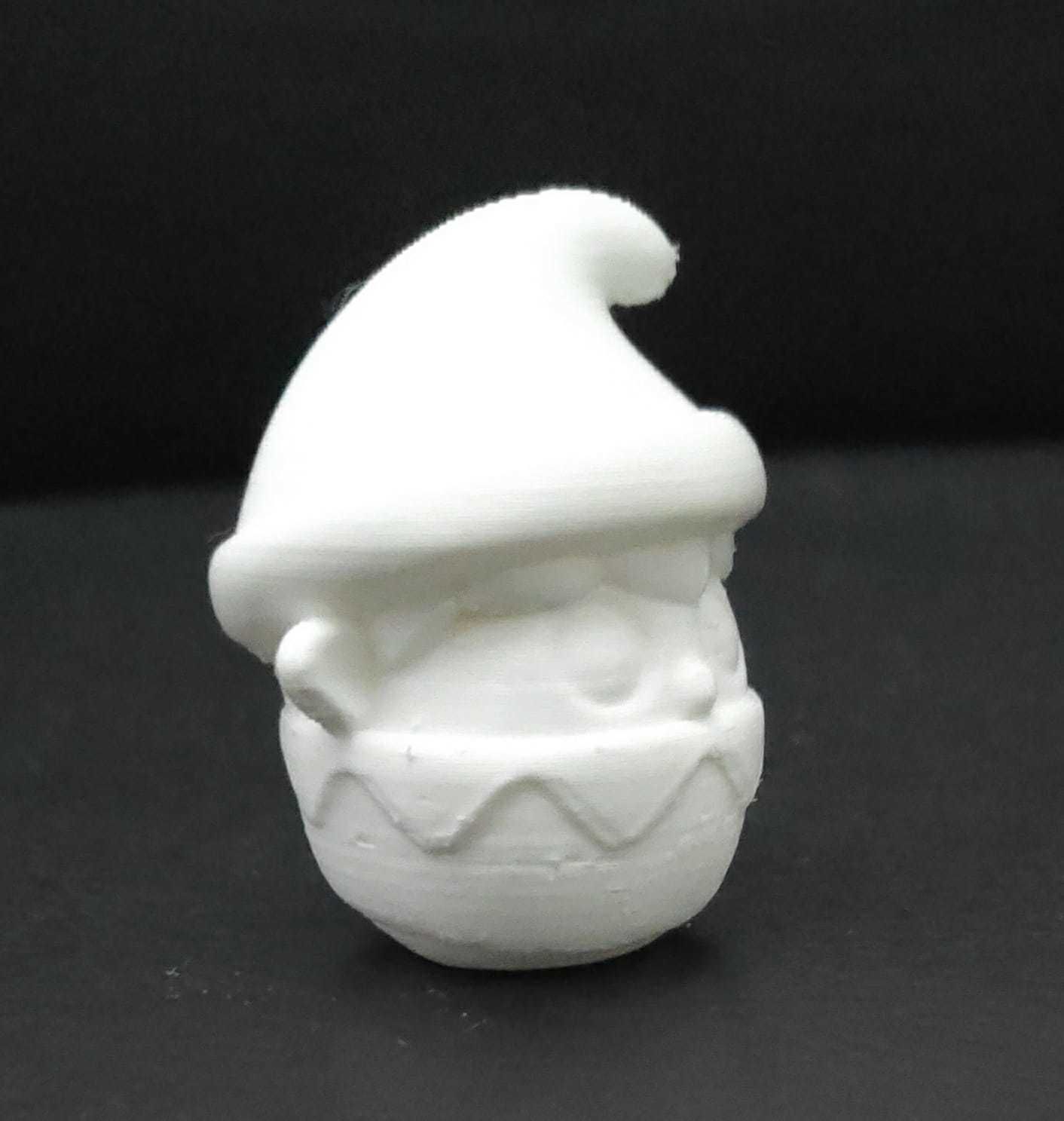 Round Xmas Elf 3D print model_7
