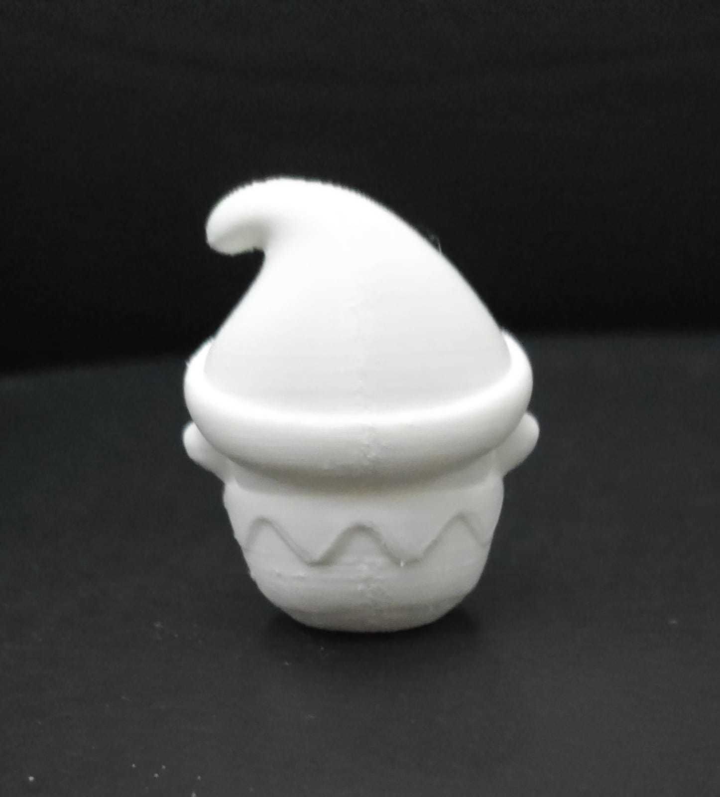 Round Xmas Elf 3D print model_5