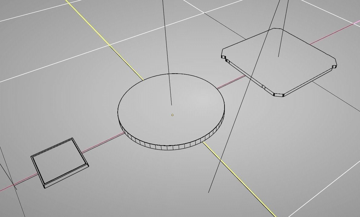 Inspection Chambers and Metal Maintenance Covers - Low-Poly Low-poly 3D model_8