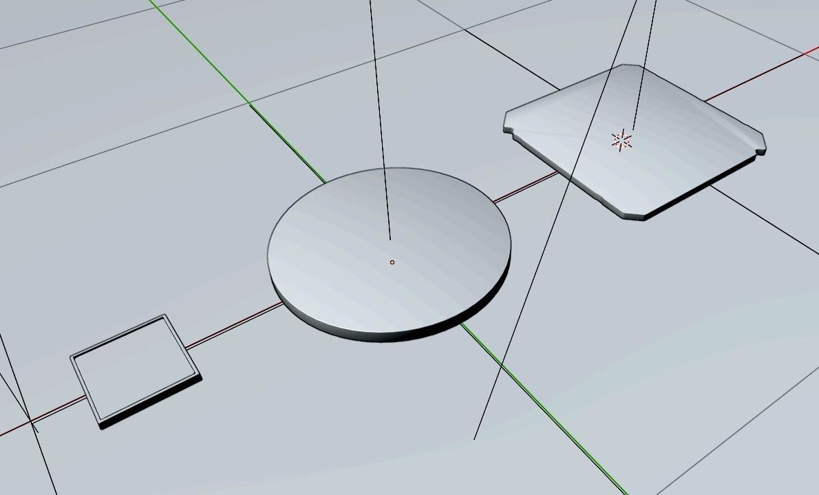 Inspection Chambers and Metal Maintenance Covers - Low-Poly Low-poly 3D model_7