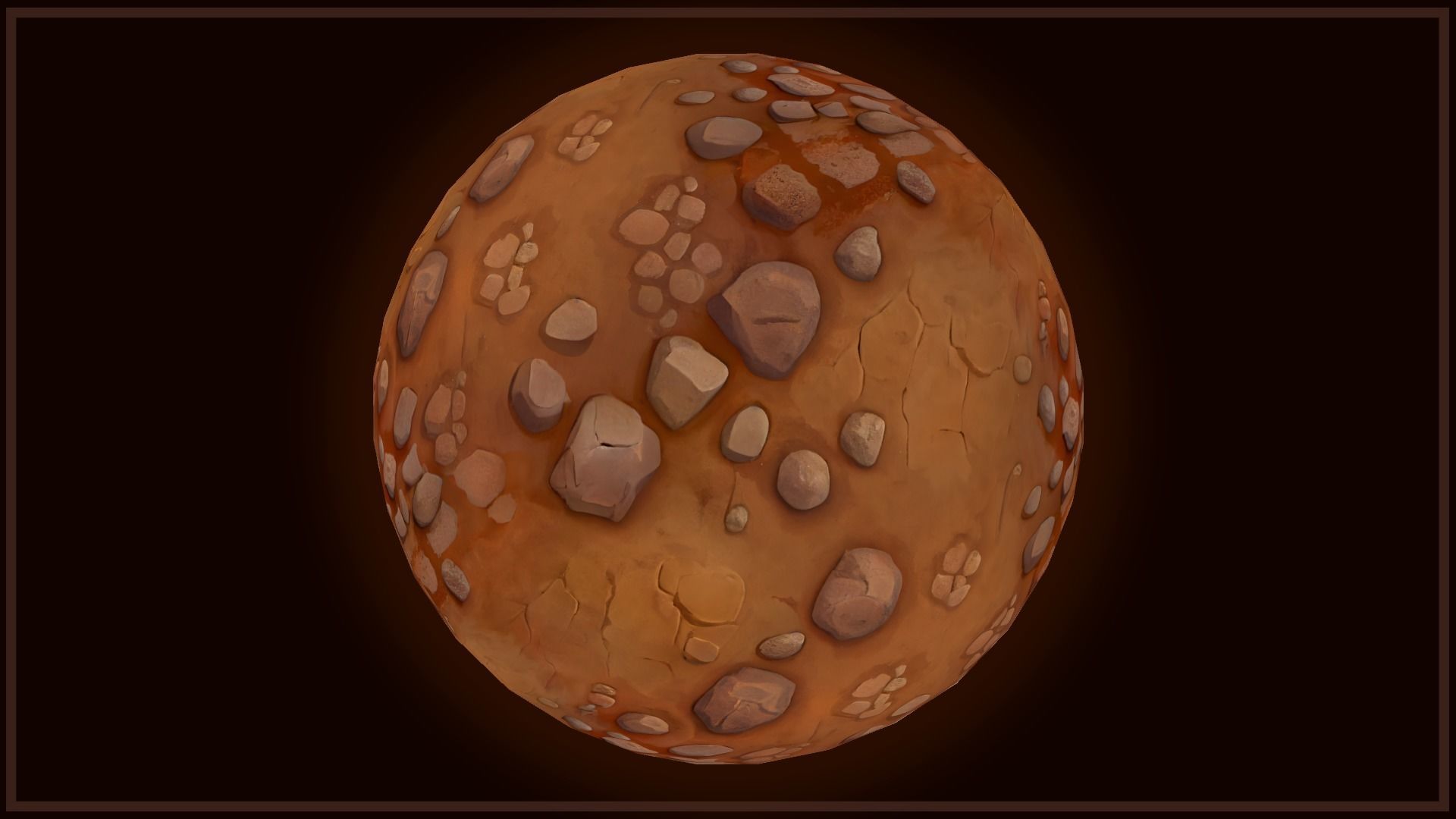 Ground - Earth and Rocks - 20 TEXTURES - Hand-painted -PACK 4--- Texture_7