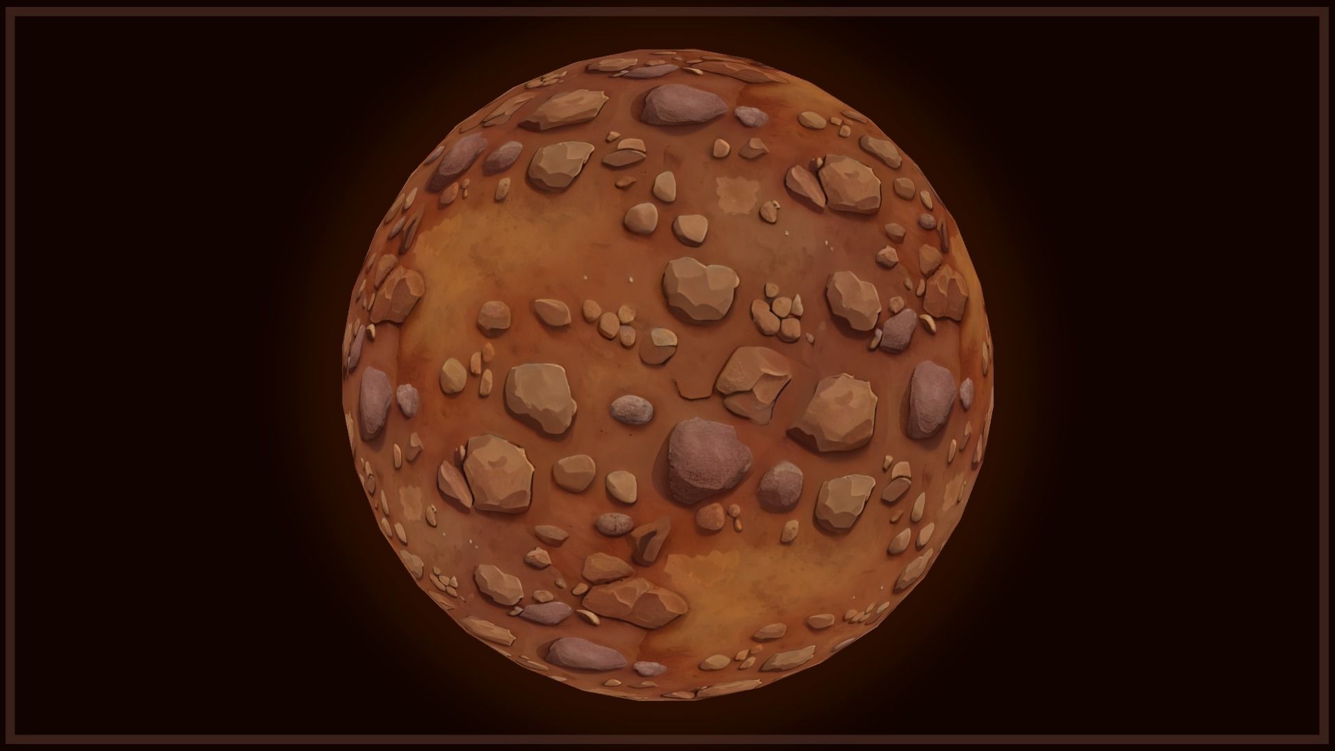 Ground - Earth and Rocks - 20 TEXTURES - Hand-painted -PACK 4--- Texture_11