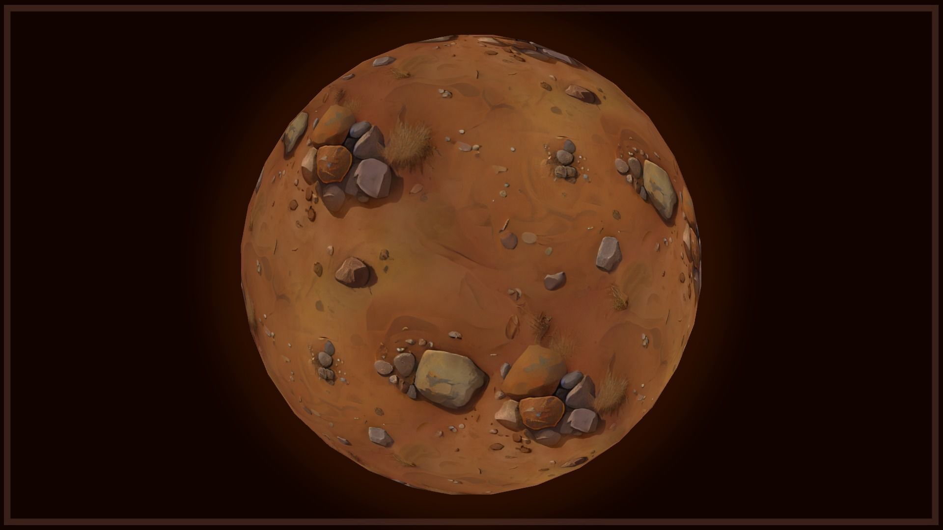 Ground - Earth and Rocks - 20 TEXTURES - Hand-painted -PACK 4--- Texture_14