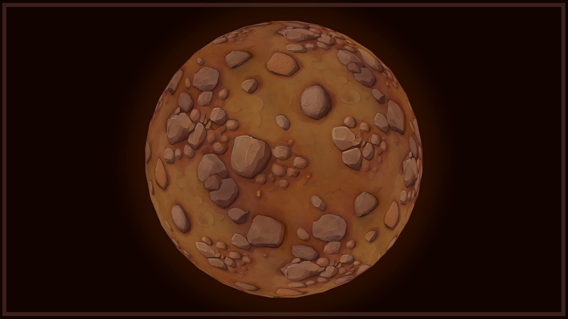 Ground - Earth and Rocks - 20 TEXTURES - Hand-painted -PACK 4--- Texture_20