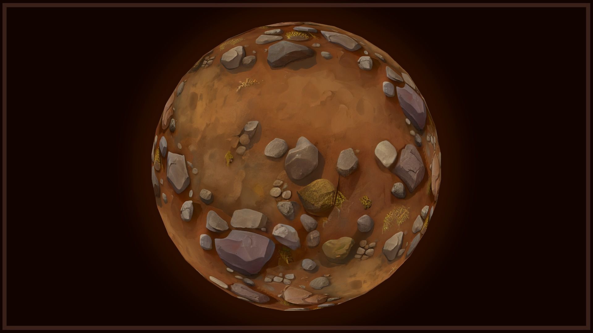 Ground - Earth and Rocks - 20 TEXTURES - Hand-painted -PACK 4--- Texture_1