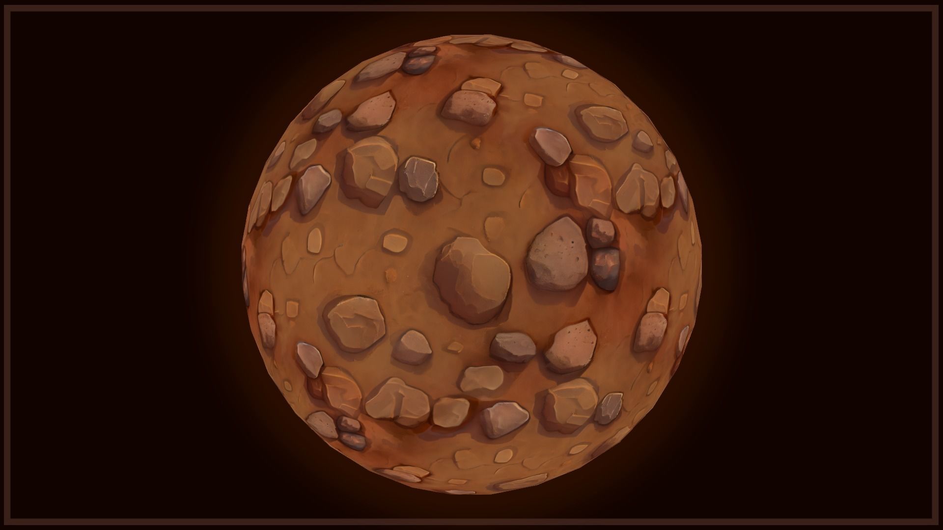 Ground - Earth and Rocks - 20 TEXTURES - Hand-painted -PACK 4--- Texture_19