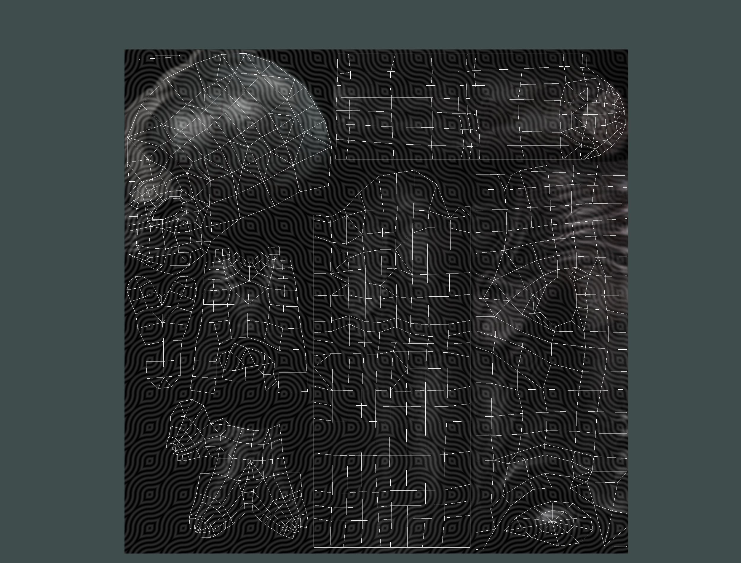 Grey Alien UFO Low-poly 3D model_26