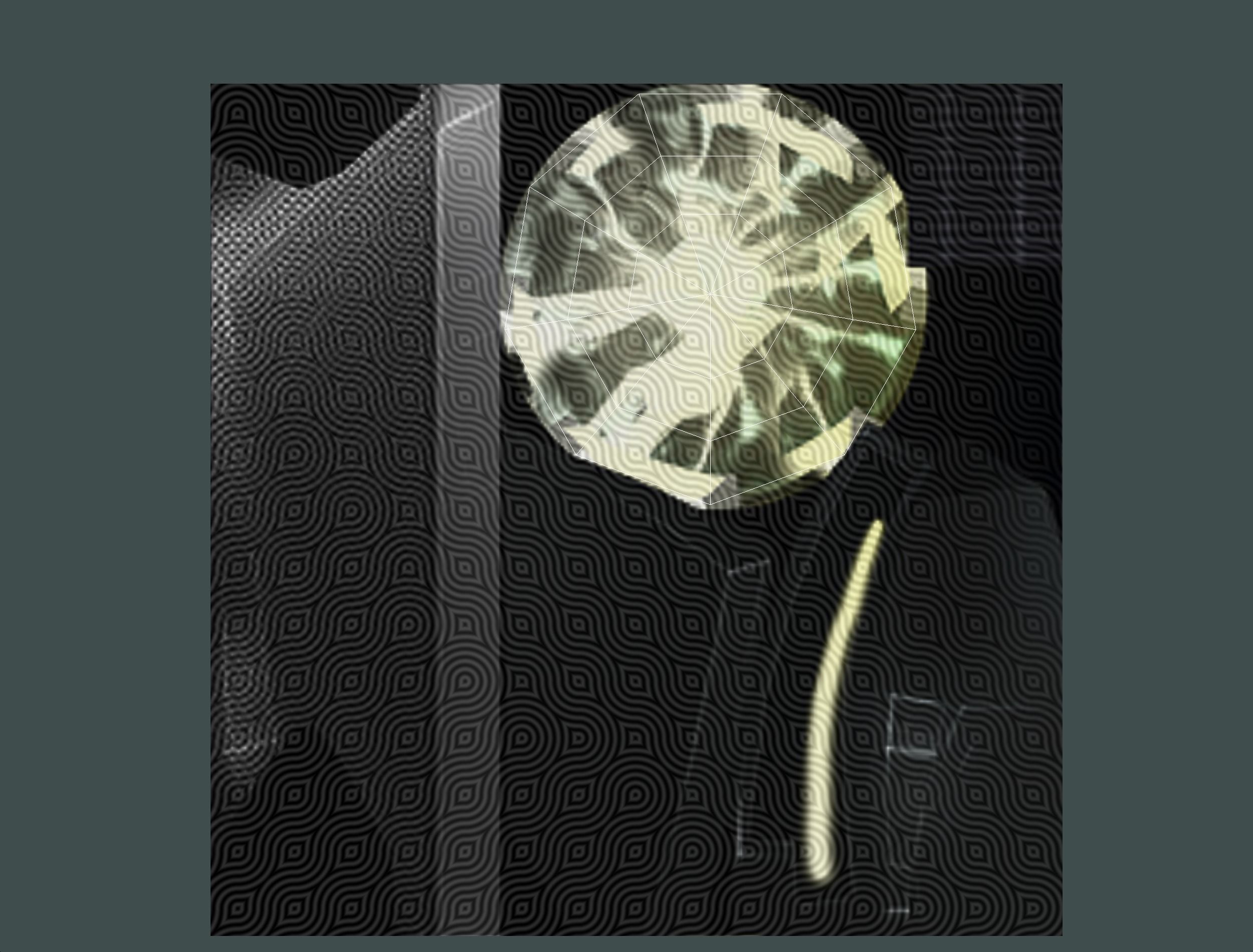 Grey Alien UFO Low-poly 3D model_25