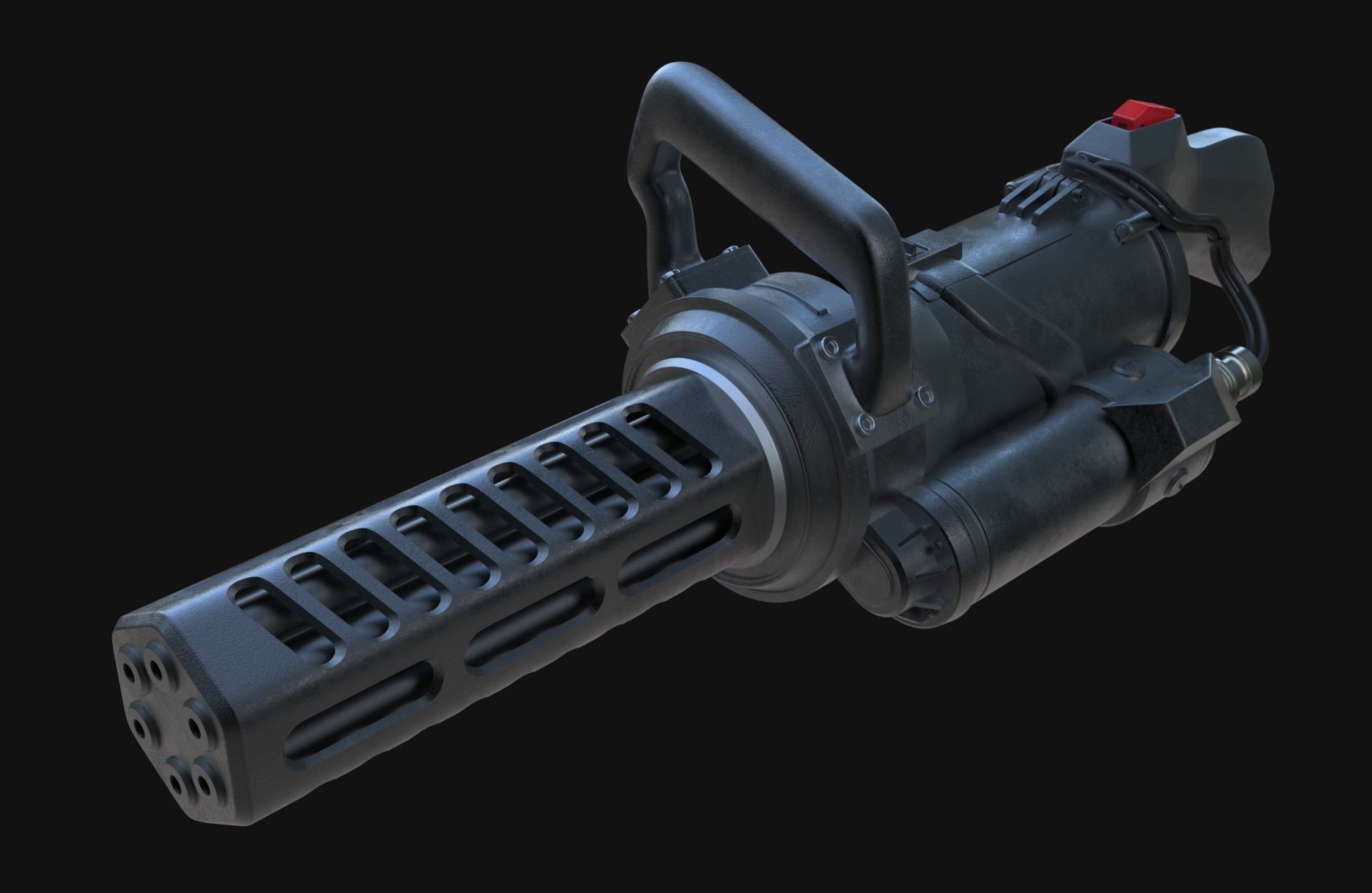 MINIGUN - OMSX 3D model_9