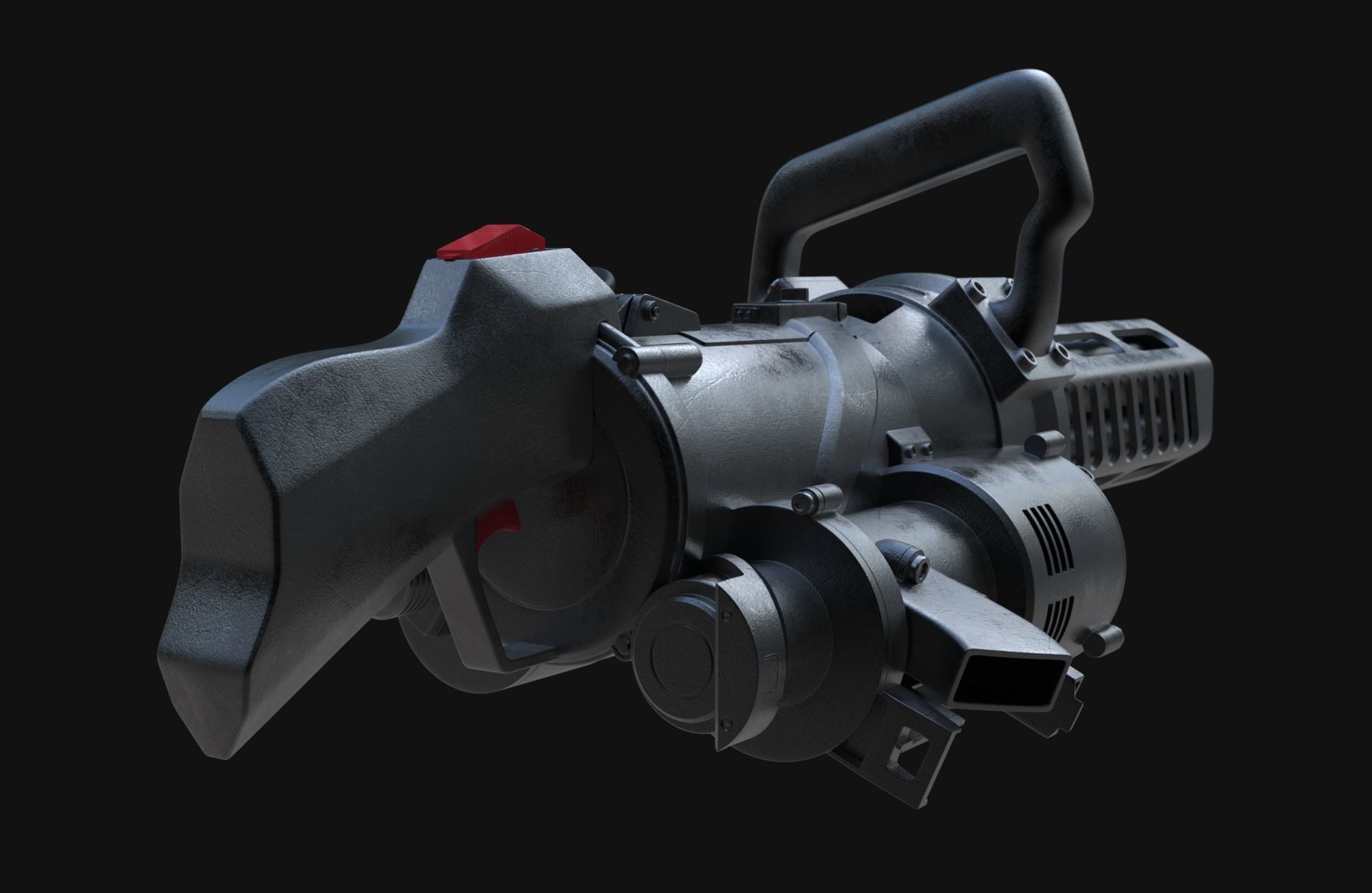 MINIGUN - OMSX 3D model_8