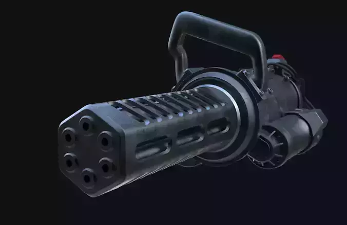 MINIGUN - OMSX 3D model