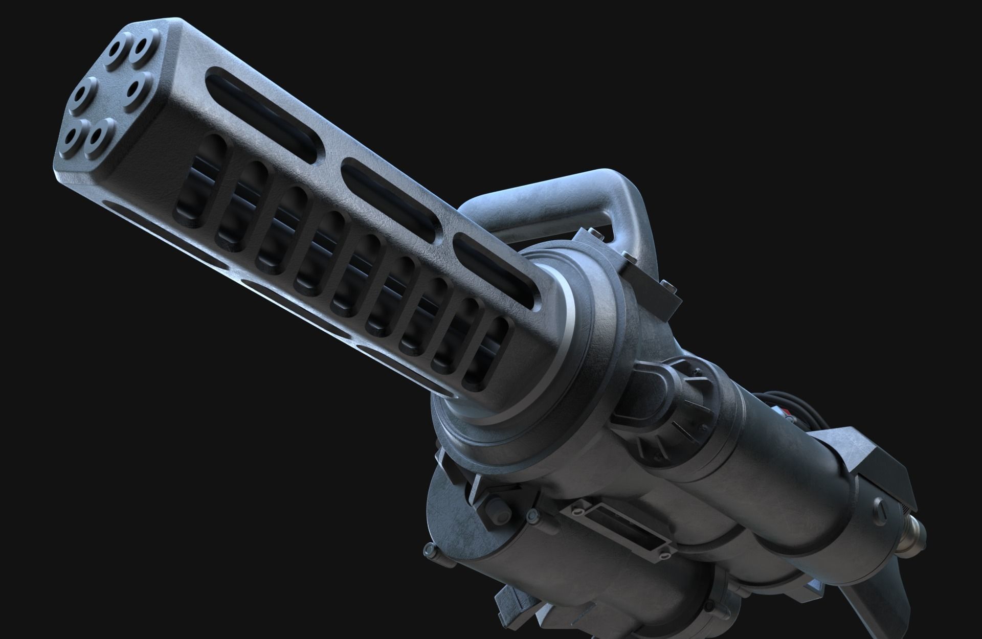 MINIGUN - OMSX 3D model_3