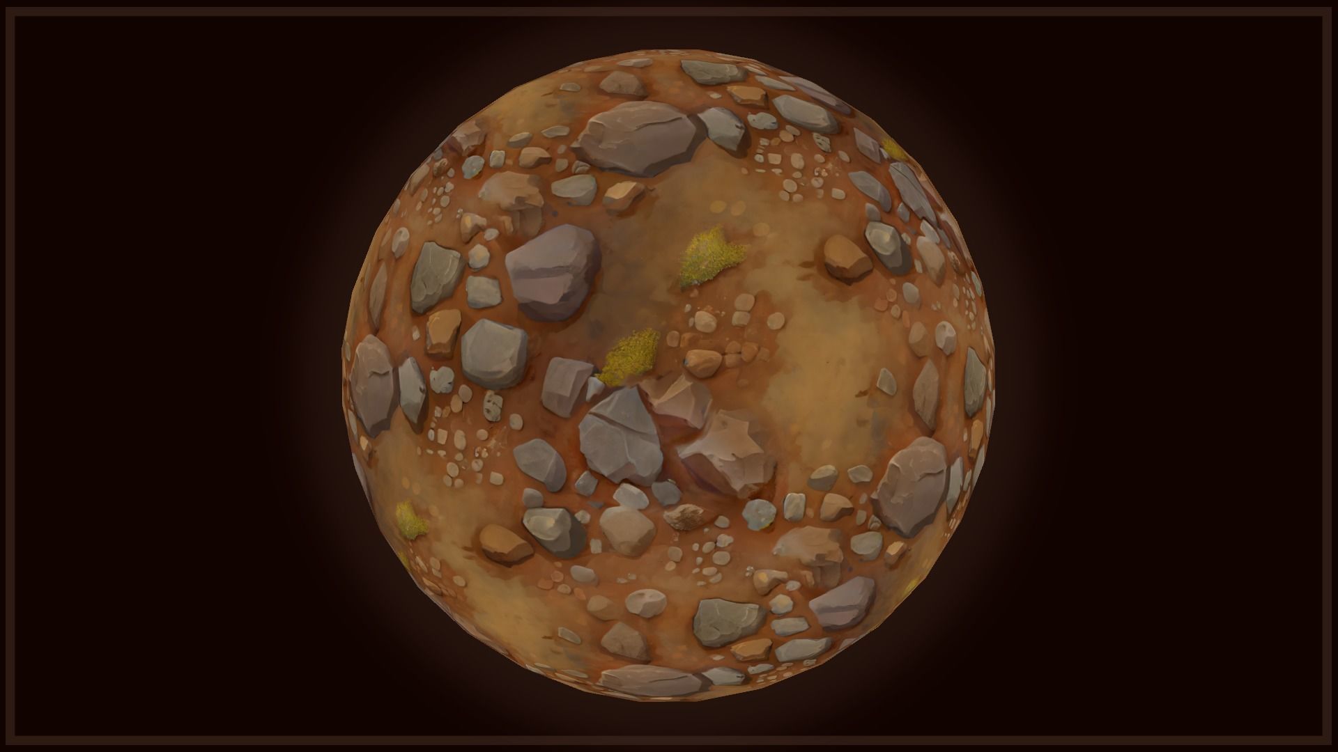 Ground - Earth and Rocks - 20 TEXTURES - Hand-painted -PACK 5--- Texture_3