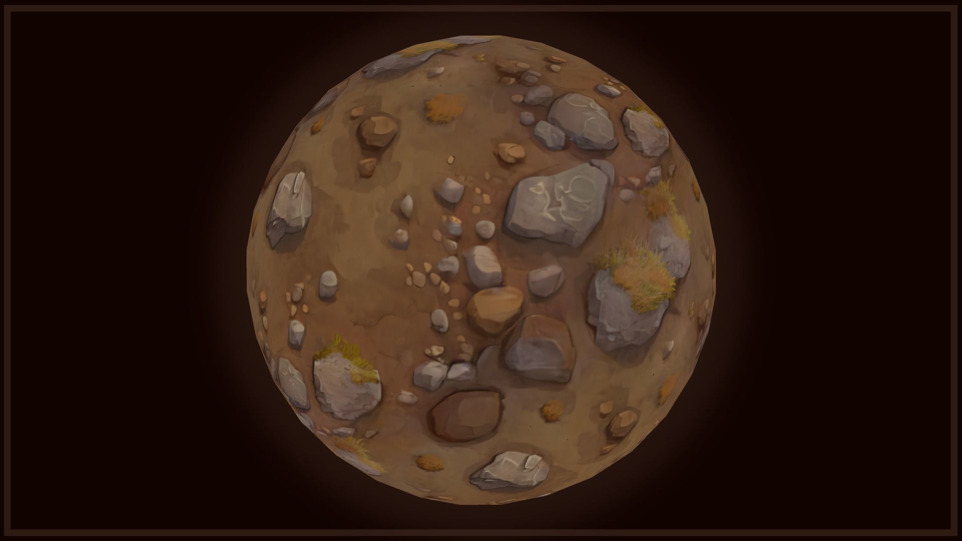 Ground - Earth and Rocks - 20 TEXTURES - Hand-painted -PACK 5--- Texture_7