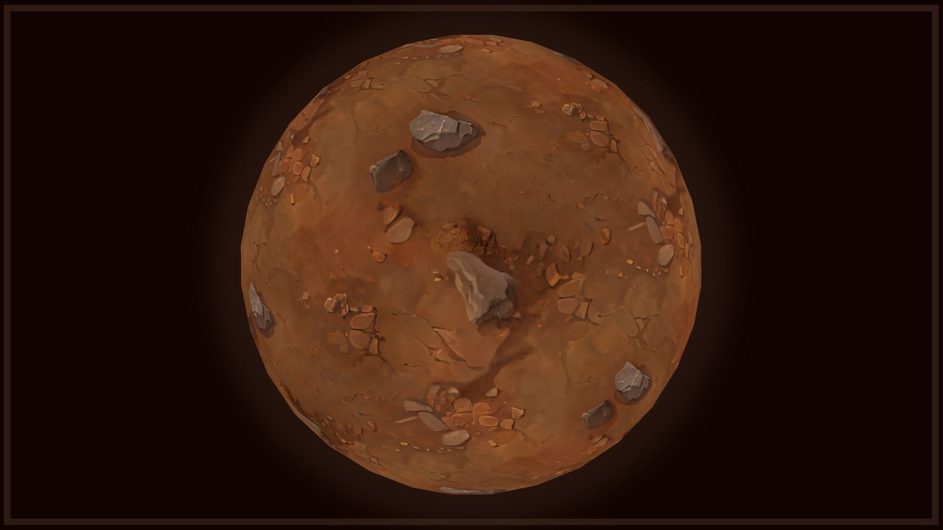 Ground - Earth and Rocks - 20 TEXTURES - Hand-painted -PACK 5--- Texture_18