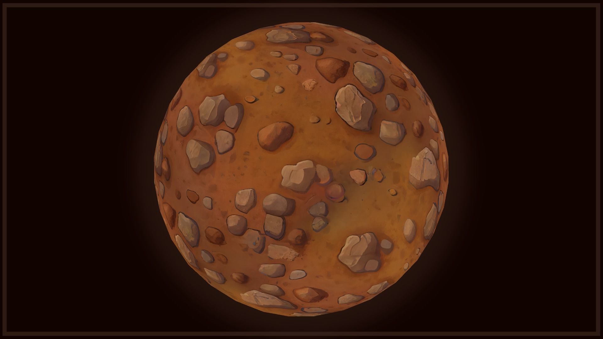 Ground - Earth and Rocks - 20 TEXTURES - Hand-painted -PACK 5--- Texture_5