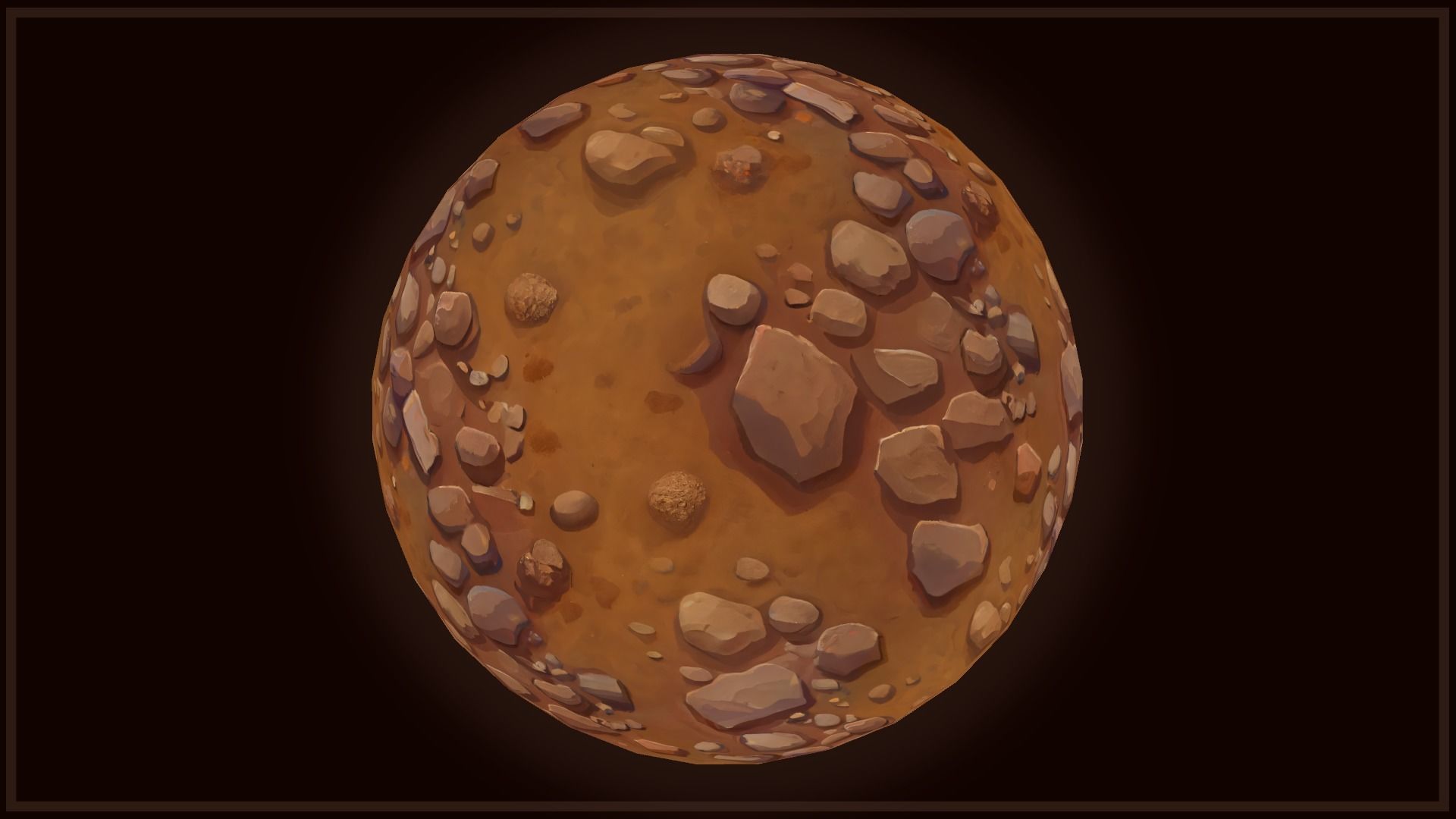 Ground - Earth and Rocks - 20 TEXTURES - Hand-painted -PACK 5--- Texture_15