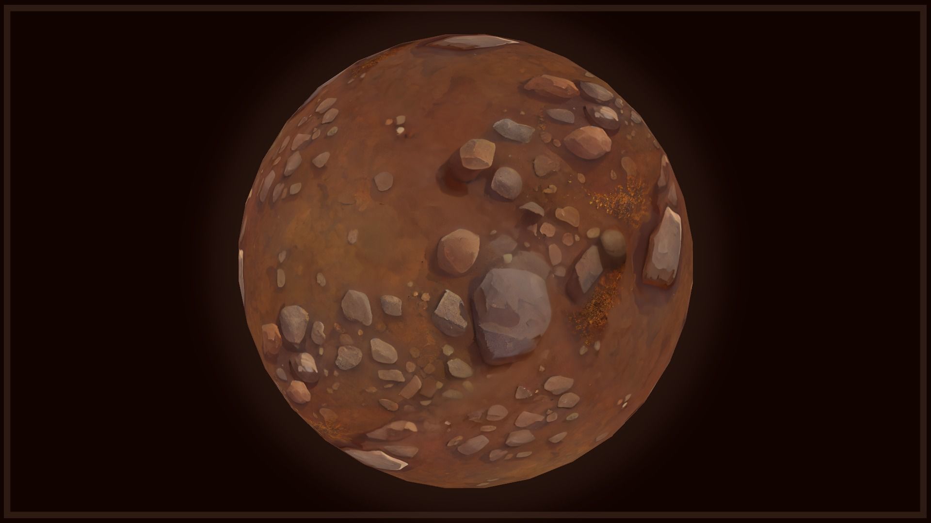 Ground - Earth and Rocks - 20 TEXTURES - Hand-painted -PACK 5--- Texture_8