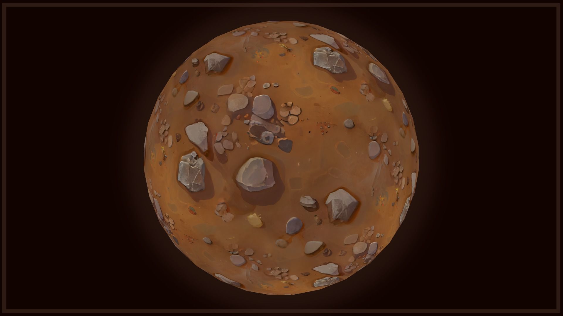 Ground - Earth and Rocks - 20 TEXTURES - Hand-painted -PACK 5--- Texture_14