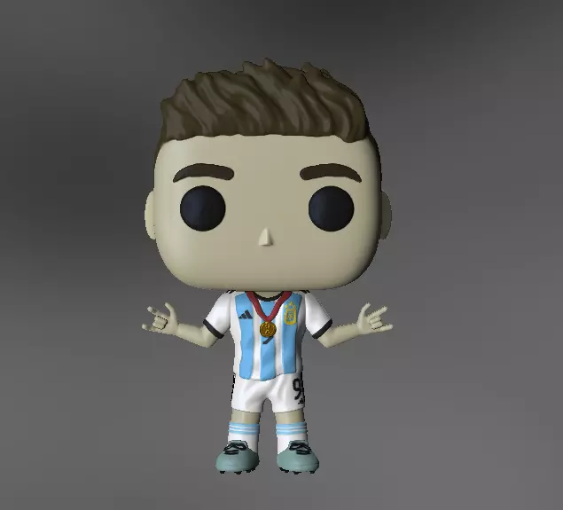 Funko Julian Alvarez 3D print model
