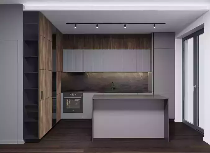 Modern design kitchen furniture 1