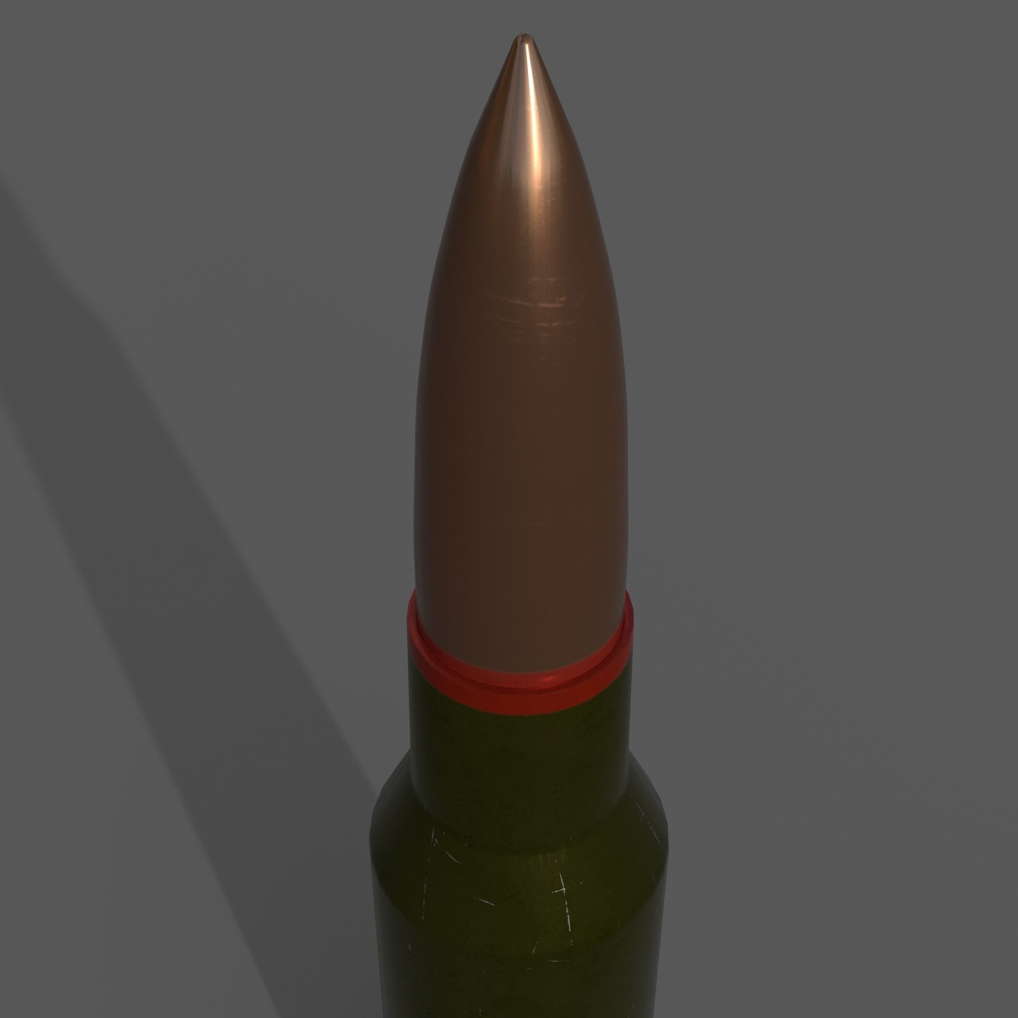 Rifle cartridge 3D model_6