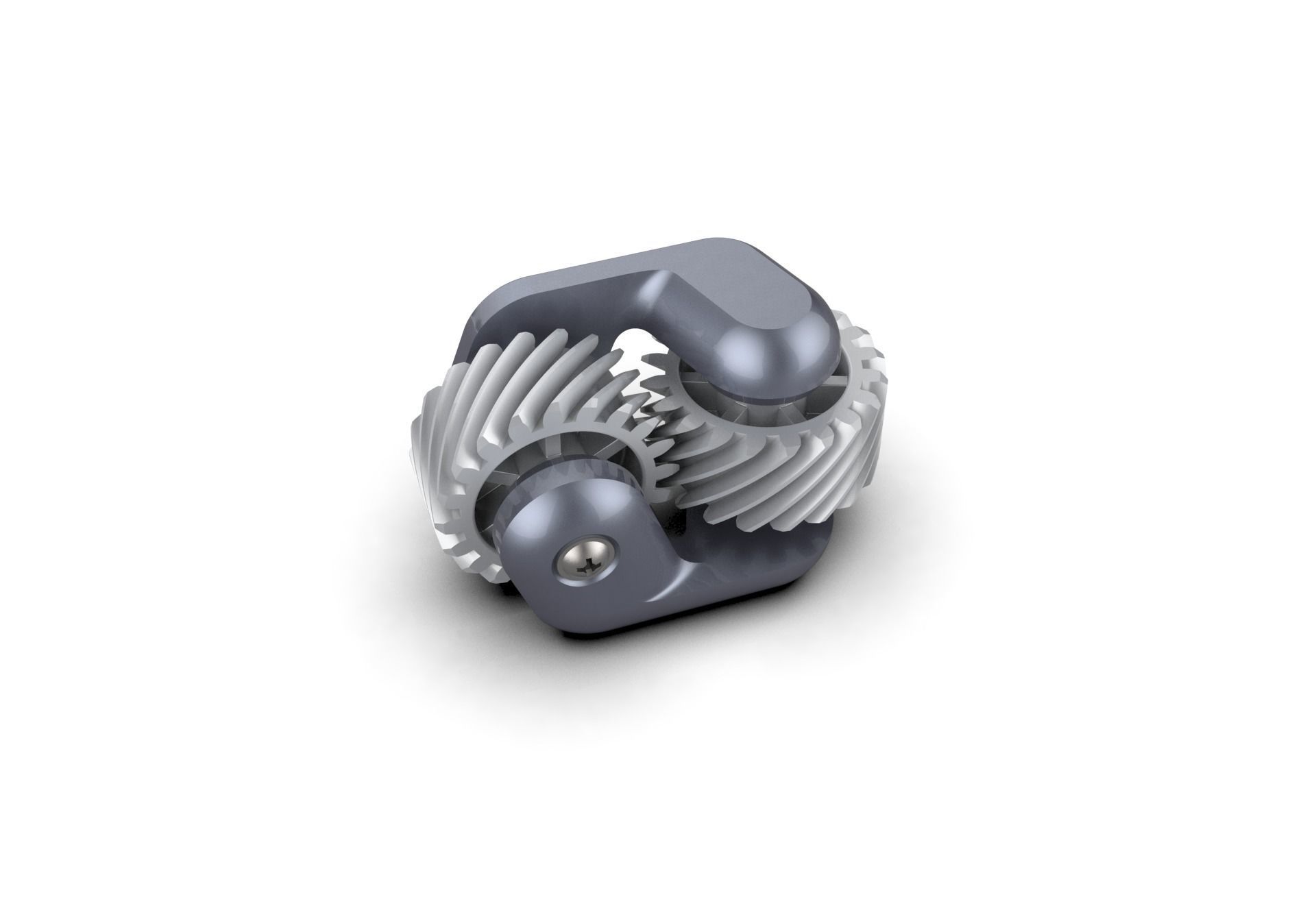 Gear Fidget Spinner Style 3D print model_10