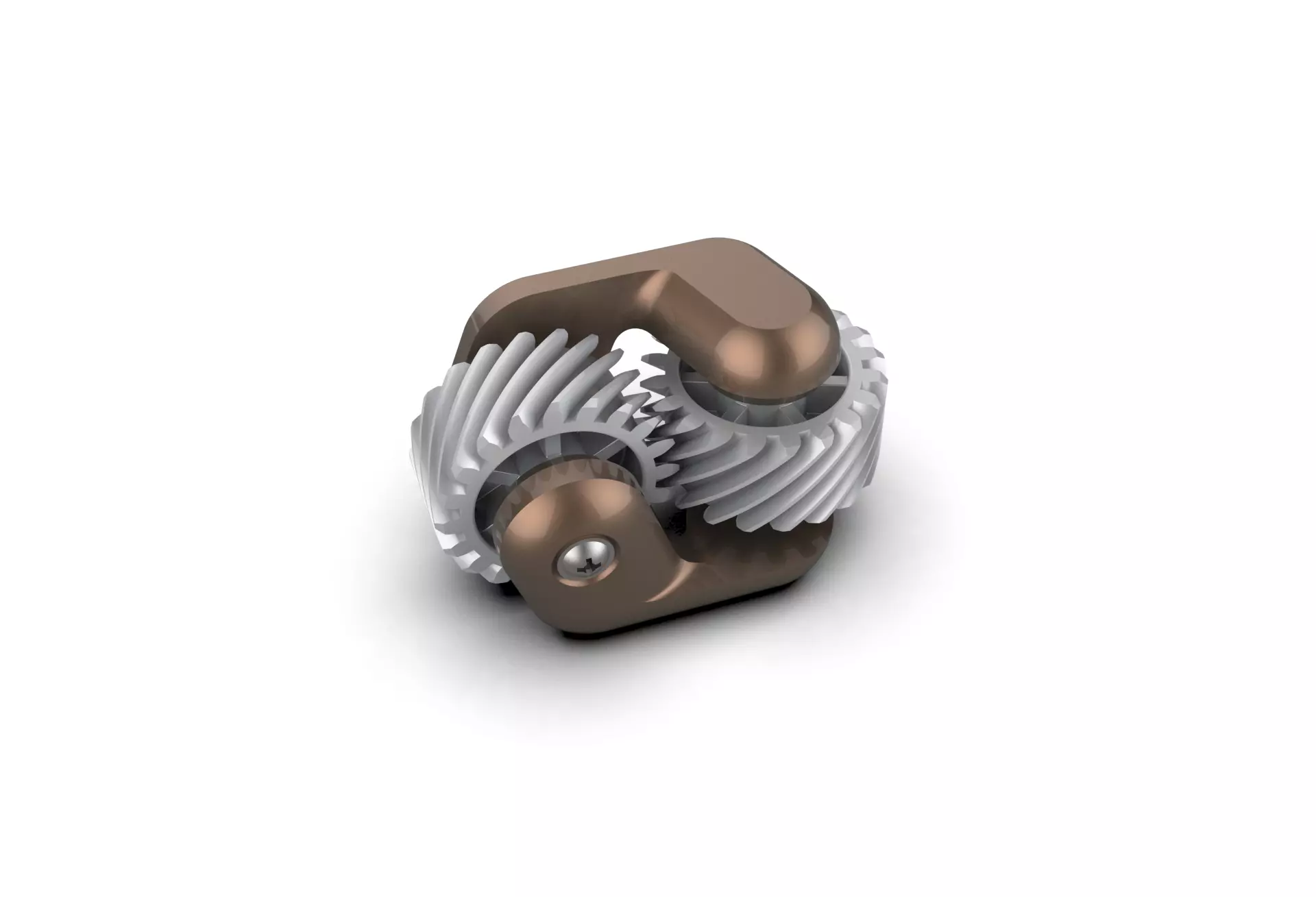 Gear Fidget Spinner Style 3D print model_0