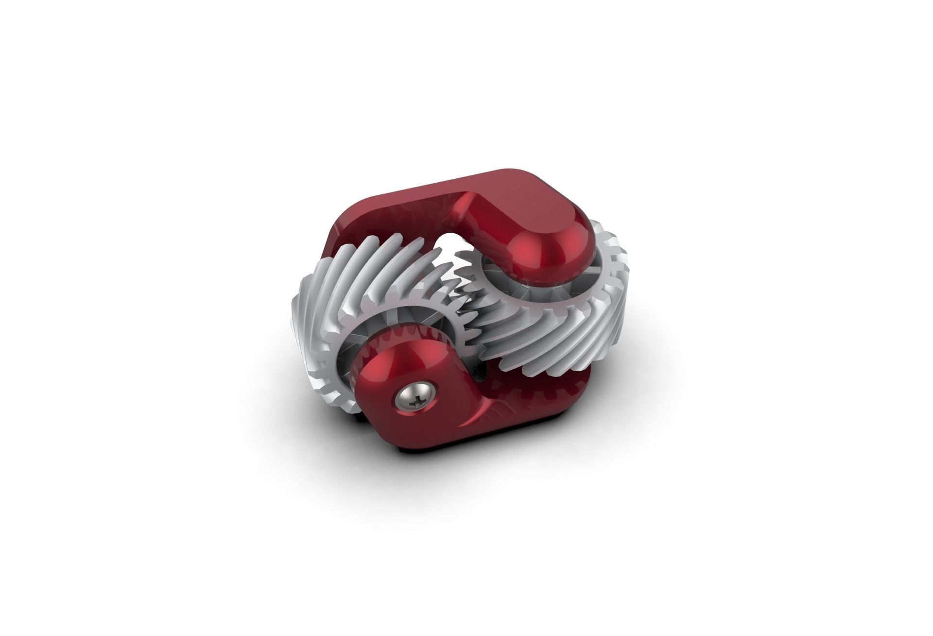 Gear Fidget Spinner Style 3D print model_7