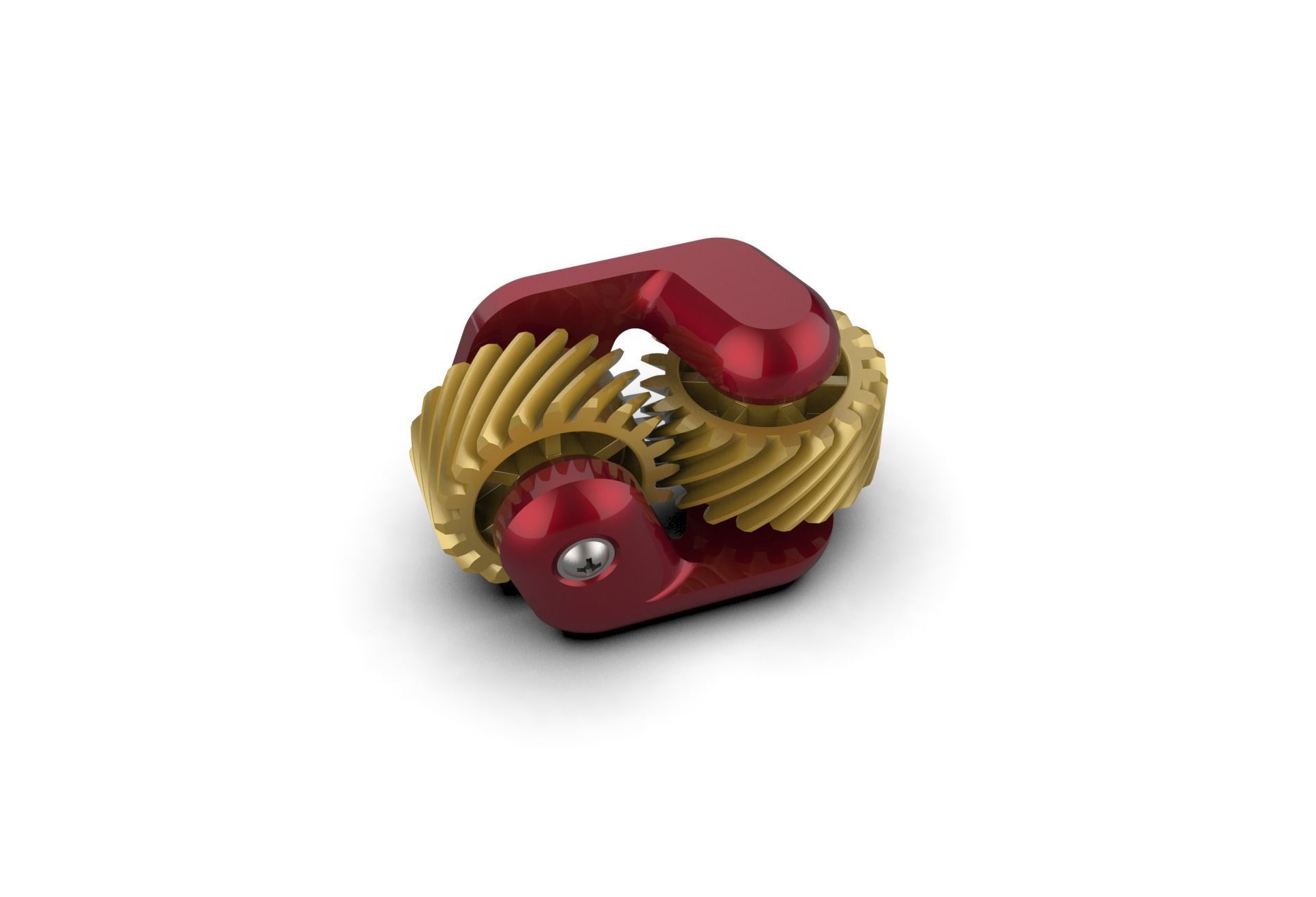 Gear Fidget Spinner Style 3D print model_9